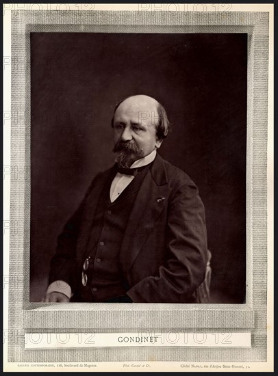 Portrait of Edmond Gondinet