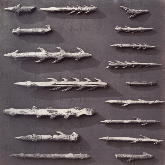 Harpoon tips, British Museum