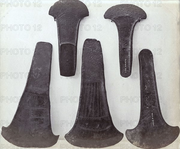 Prehistoric axes, British Museum