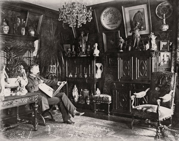 Studio of the French painter Jamet père