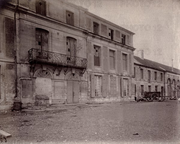 Atget, Ancien château du comte de Saint Roman à Villejuif