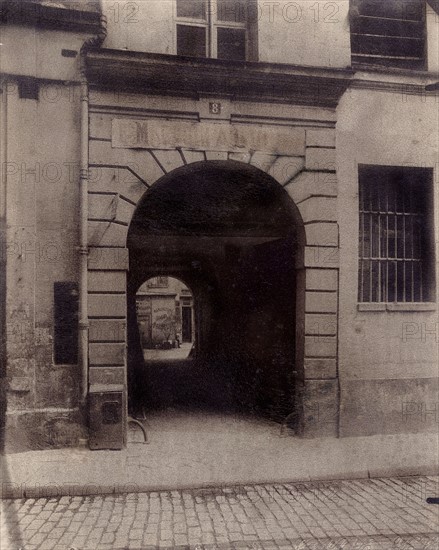 Atget, Ancien hôtel particulier à Paris