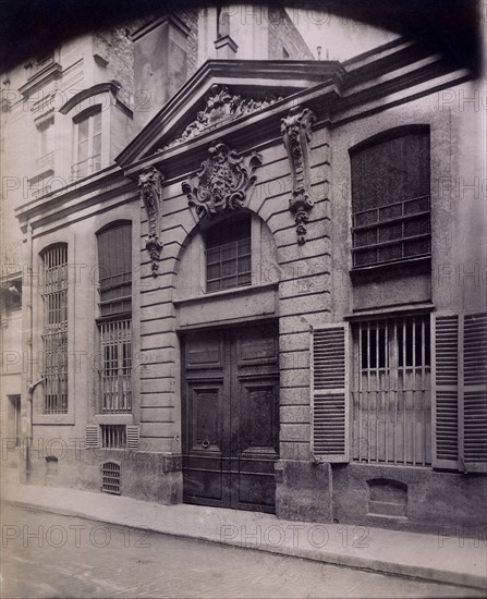 Atget, Door, 13 rue du Regard in Paris