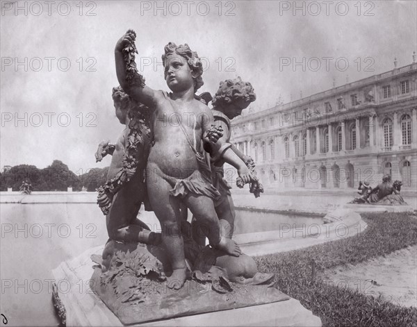 Atget, Bassin du Midi à Versailles