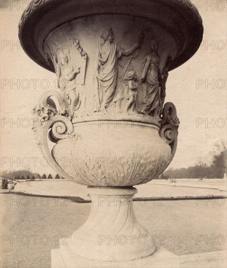 Atget, Vasque du parc du Château de Versailles
