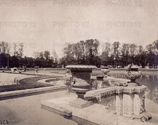 Atget, Bassin de Neptune à Versailles