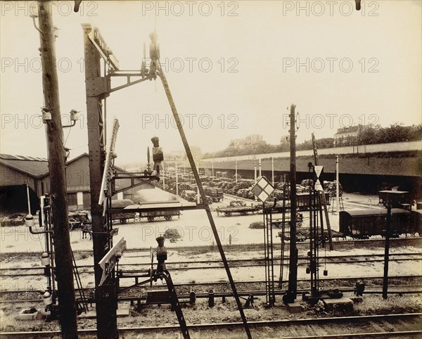 Atget, Paris Bercy train station