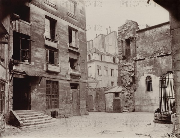 Atget, Eglise Saint-Julien-le-Pauvre de Paris