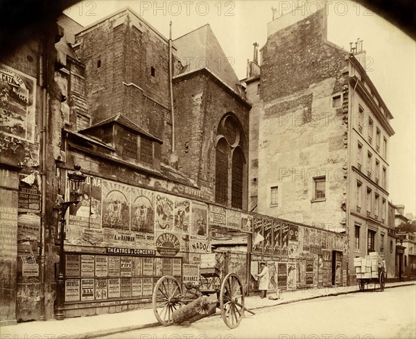 Atget, Rue de l'Abbaye in Saint-Germain-des-Prés