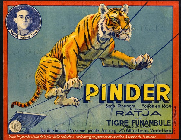 Poster for the Cirque Pinder