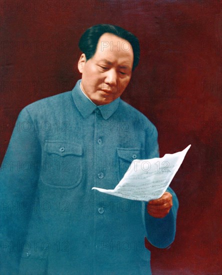 Mao Zedong le 24 avril 1945