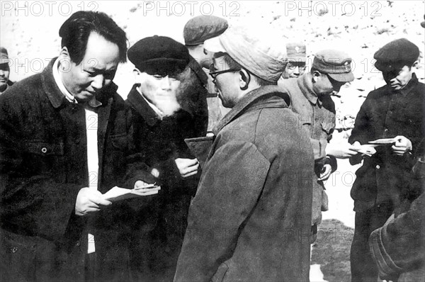 Mao Zedong au 7ème Congrès du PCC en 1945
