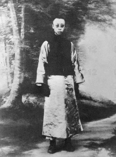 Pu Yi à Tianjin en 1924
