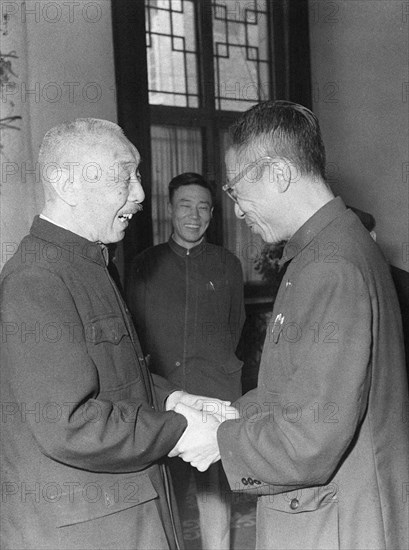 Lu Zhong Lin et Pu Yi se retrouvent à Pékin en octobre 1961