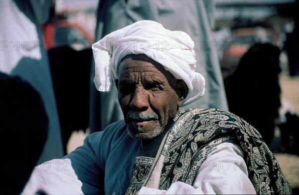 Marchand ambulant près de Louxor, Egypte