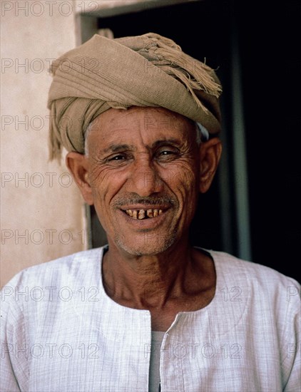 Portait d'un guide de la Vallée des Rois, Louxor, Egypte.