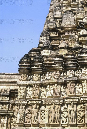 Temple de Parsvanatha, à Khajuraho, en Inde