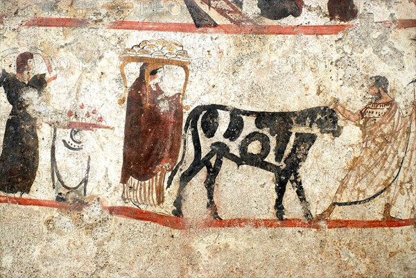 Ceiling of the Tomb of the Diver