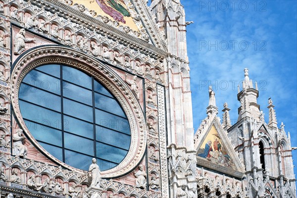 Facade of the Siena Cathedral