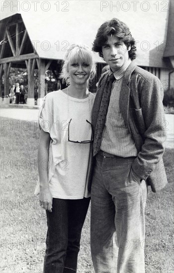 John Travolta With Olivia Newton John
