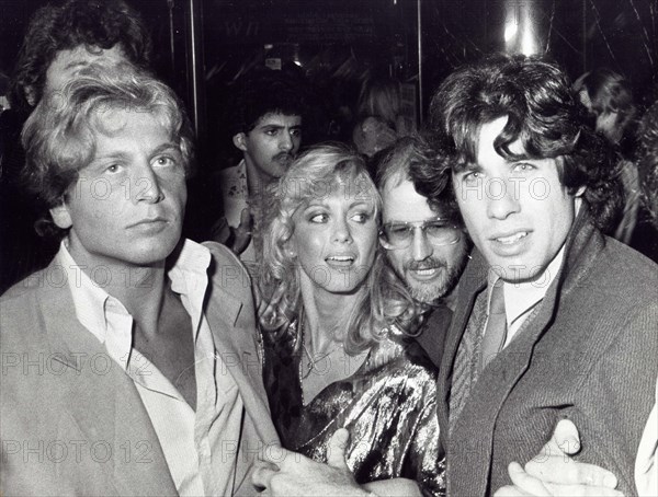 John Travolta With Olivia Newton John