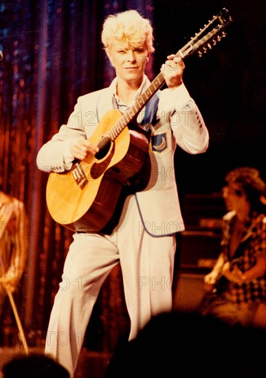 David Bowie On Stage