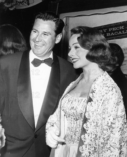Jeanne Crain With Husband Paul Frederick Brinkman