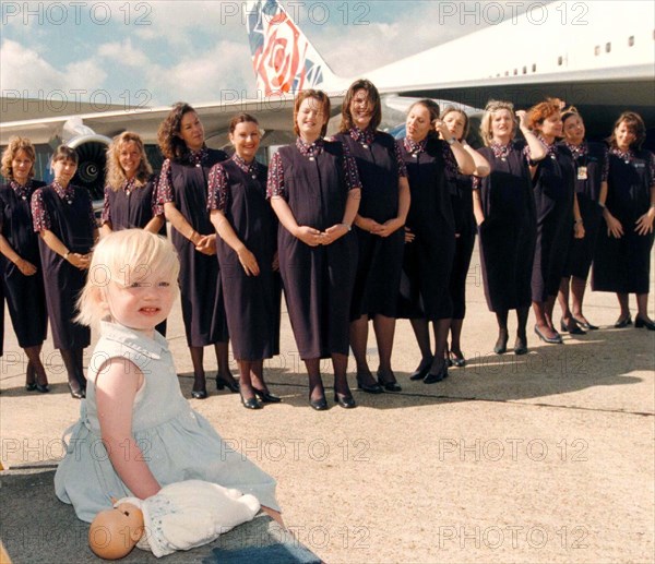 Pregnant British Airways Stewardesses
