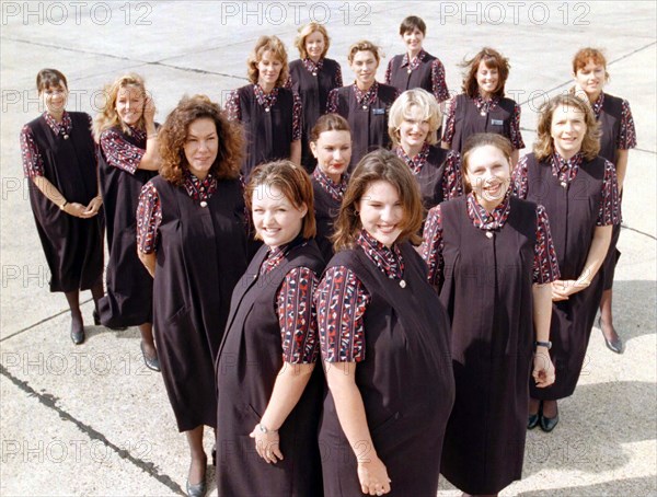Pregnant British Airways Stewardesses