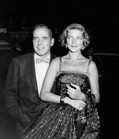 Lauren Bacall With Humphrey Bogart