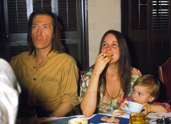 David Carradine With Barbara Hershey