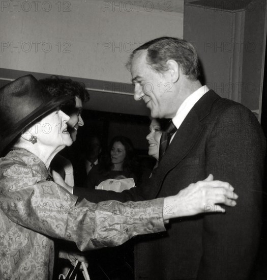 Eva Legallienne And Karl Malden