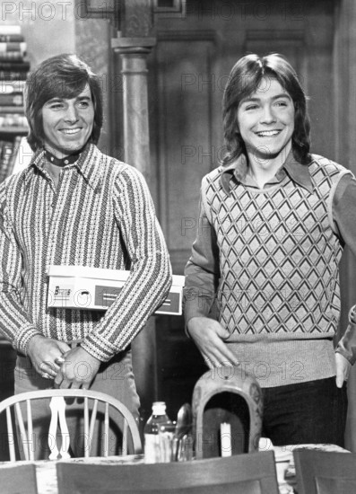 June 24, 2011 - BOBBY SHERMAN and DAVID CASSIDY, circa early 1970's. (Credit Image: © Globe Photos/ZUMA Wire)