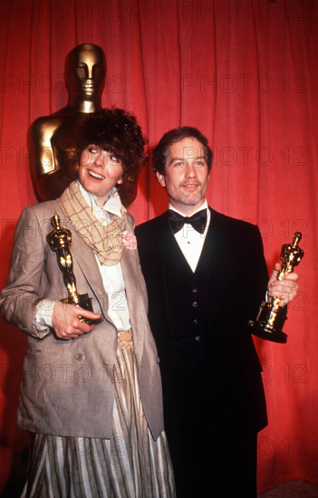 April 3, 1978, Beverly Hills, California, USA: Actress DIANE KEATON won Best actress Oscar for 'Annie Hall' and RICHARD DREYFUSS won best actor for 'The Goodbye Girl' at the 50th Academy Awards.(Credit Image: © Bob Noble/Globe Photos/ZUMA Wire)