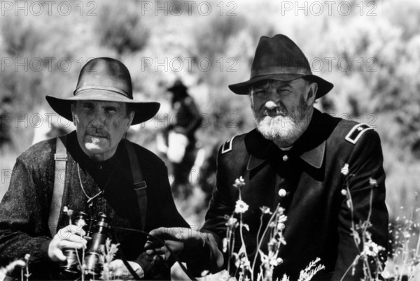 Jan. 1, 2011 - ROBERT DUVALL AND GENE HACKMAN IN A SCENE  FROM ''GERONIMO: AN AMERICAN LEGEND''..1993.Â©SUPPLIED BY ADH/(Credit Image: © Globe Photos/ZUMAPRESS.com)