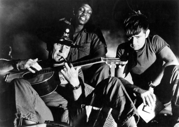 Jan. 1, 2011 - ROBERT DUVALL, ALBERT HALL AND MARTIN SHEEN IN A SCENE FROM ''APOCALYPSE NOW''..1979.Â©ADH/(Credit Image: © Globe Photos/ZUMAPRESS.com)