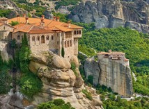 The Greek Monasteries of Meteora